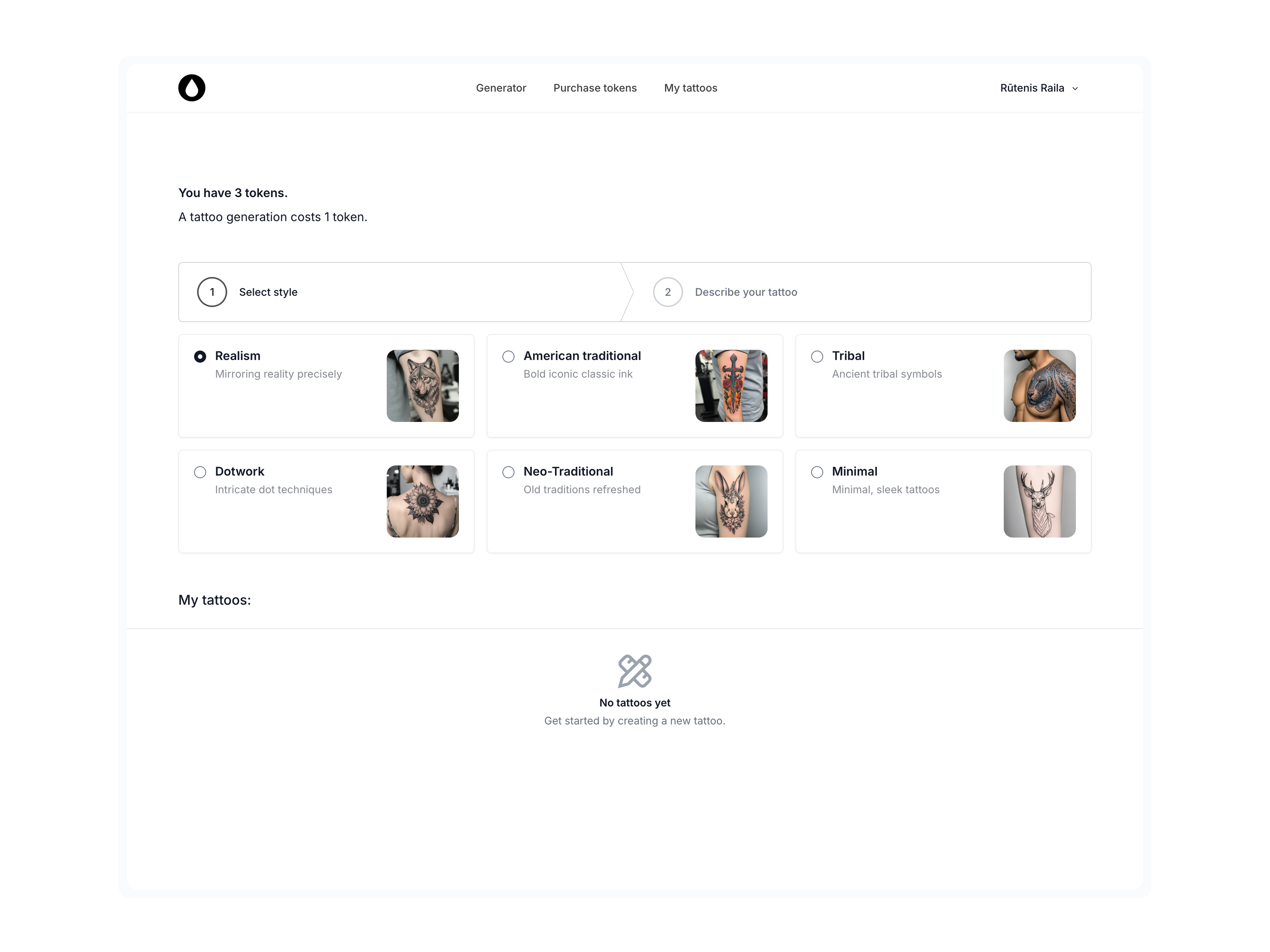 AI Tattoo Generator screenshot 3