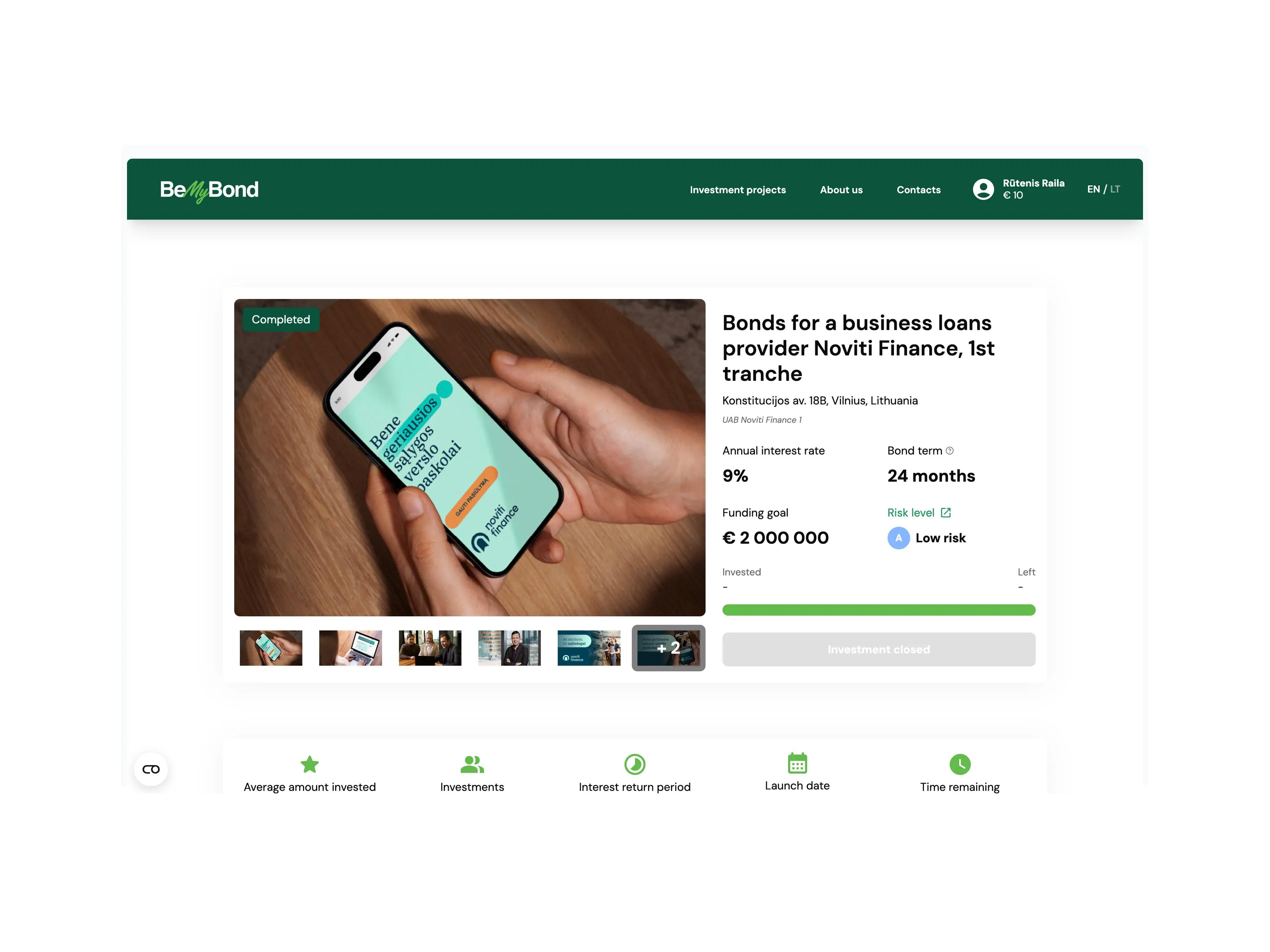 BeMyBond screenshot 3