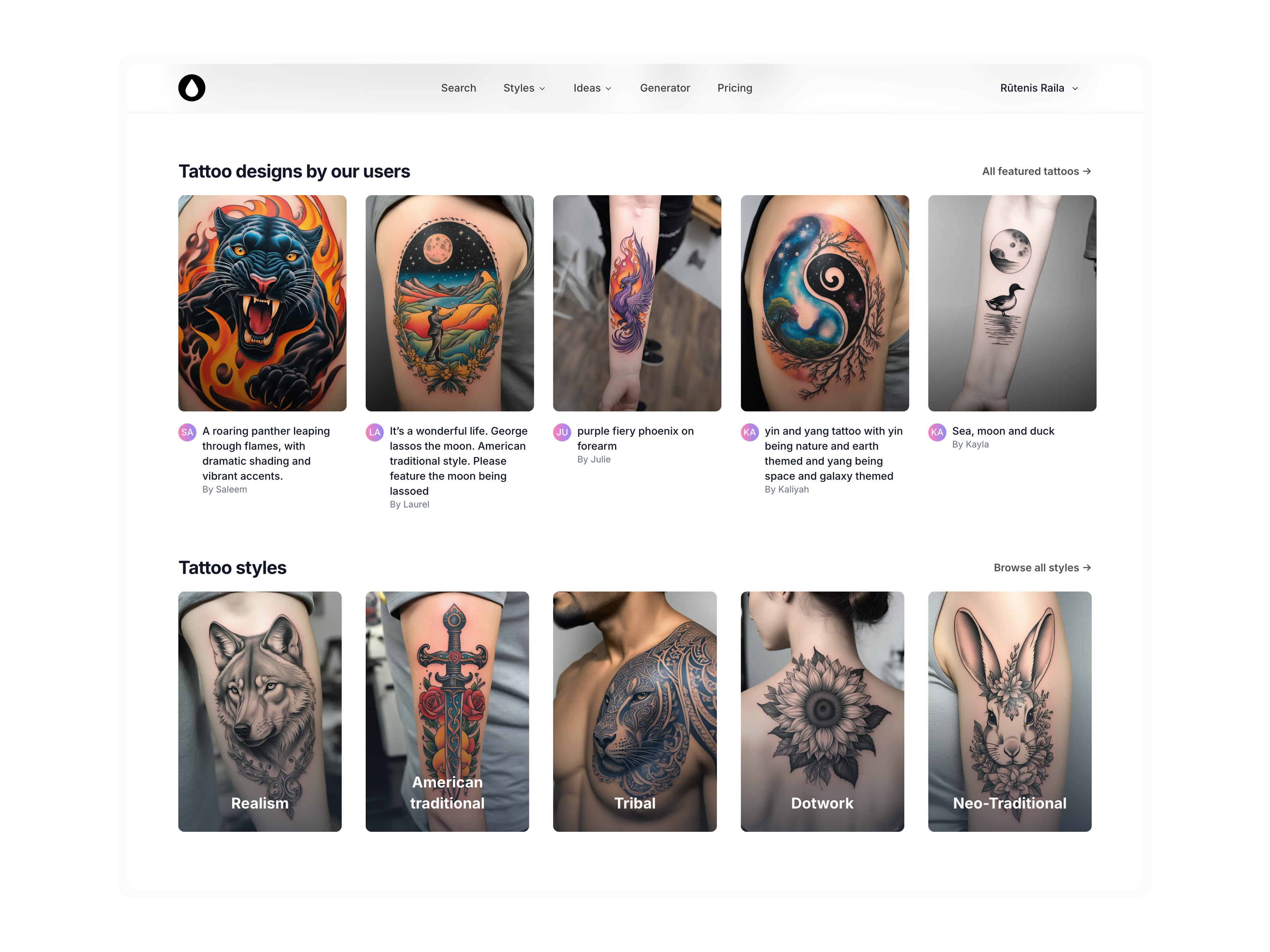 AI Tattoo Generator screenshot 5