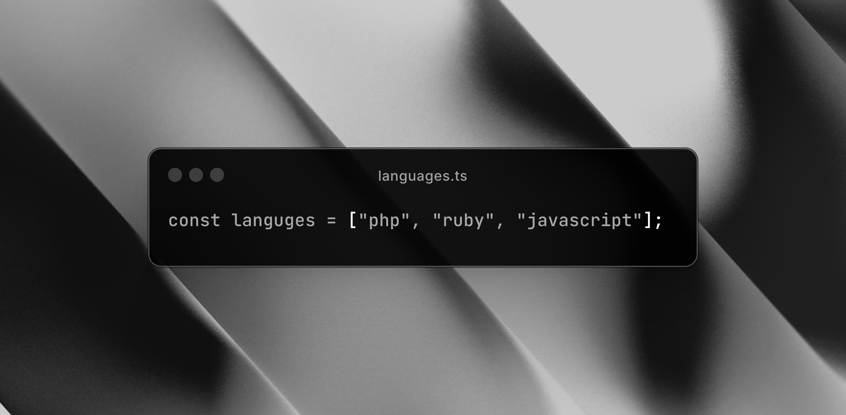 programming languages