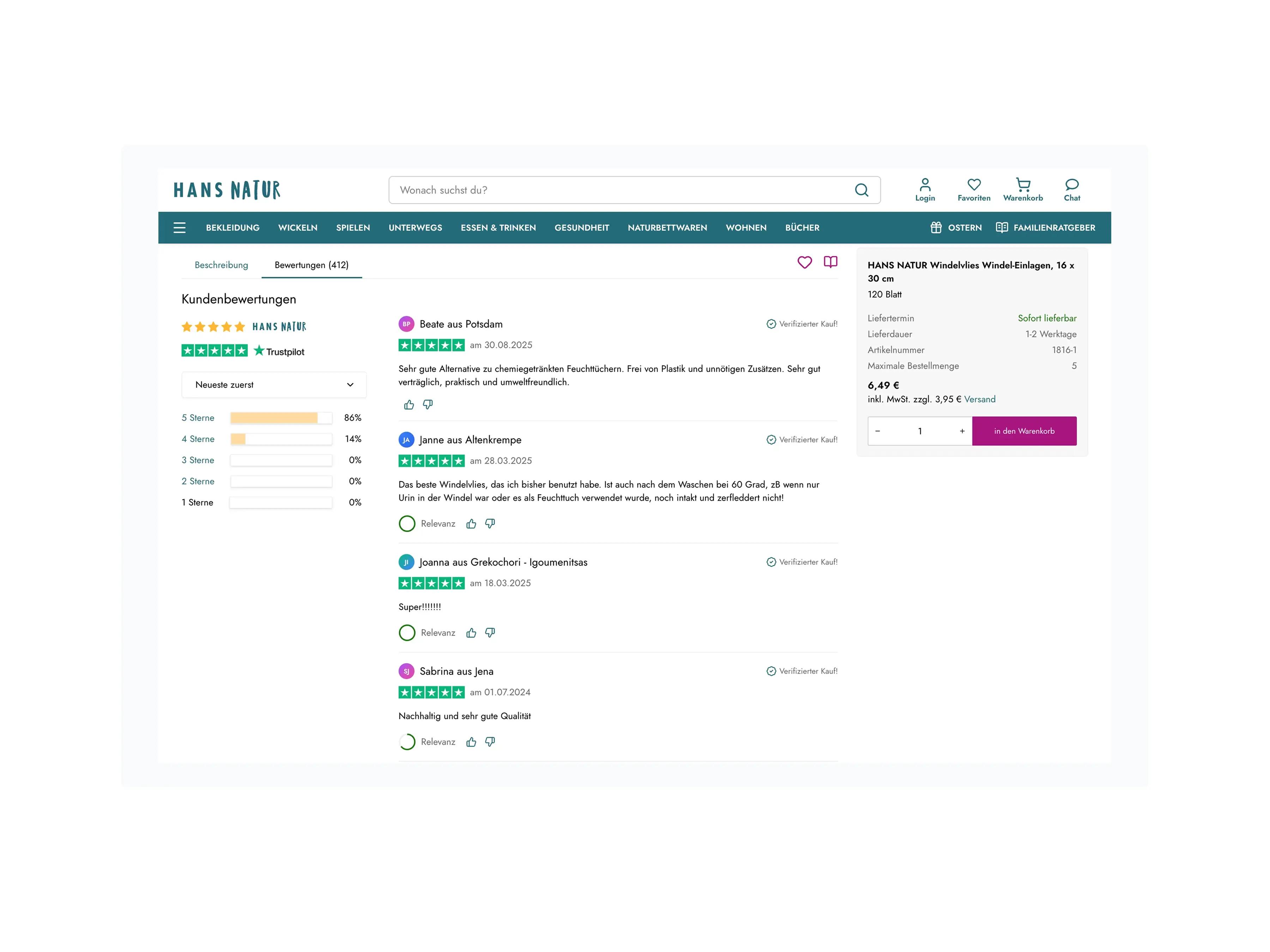 Hans Natur screenshot 3