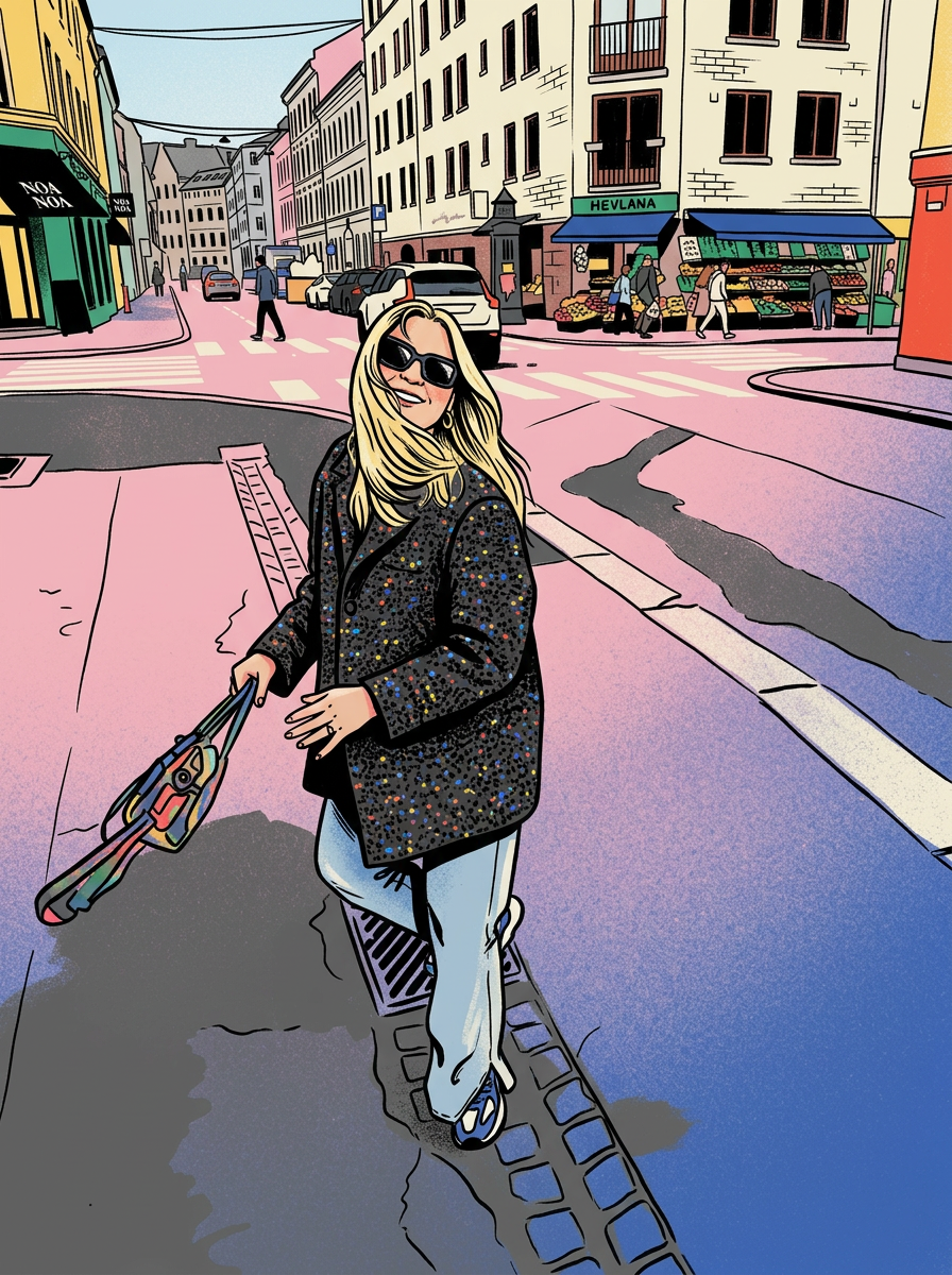 pop diary style example