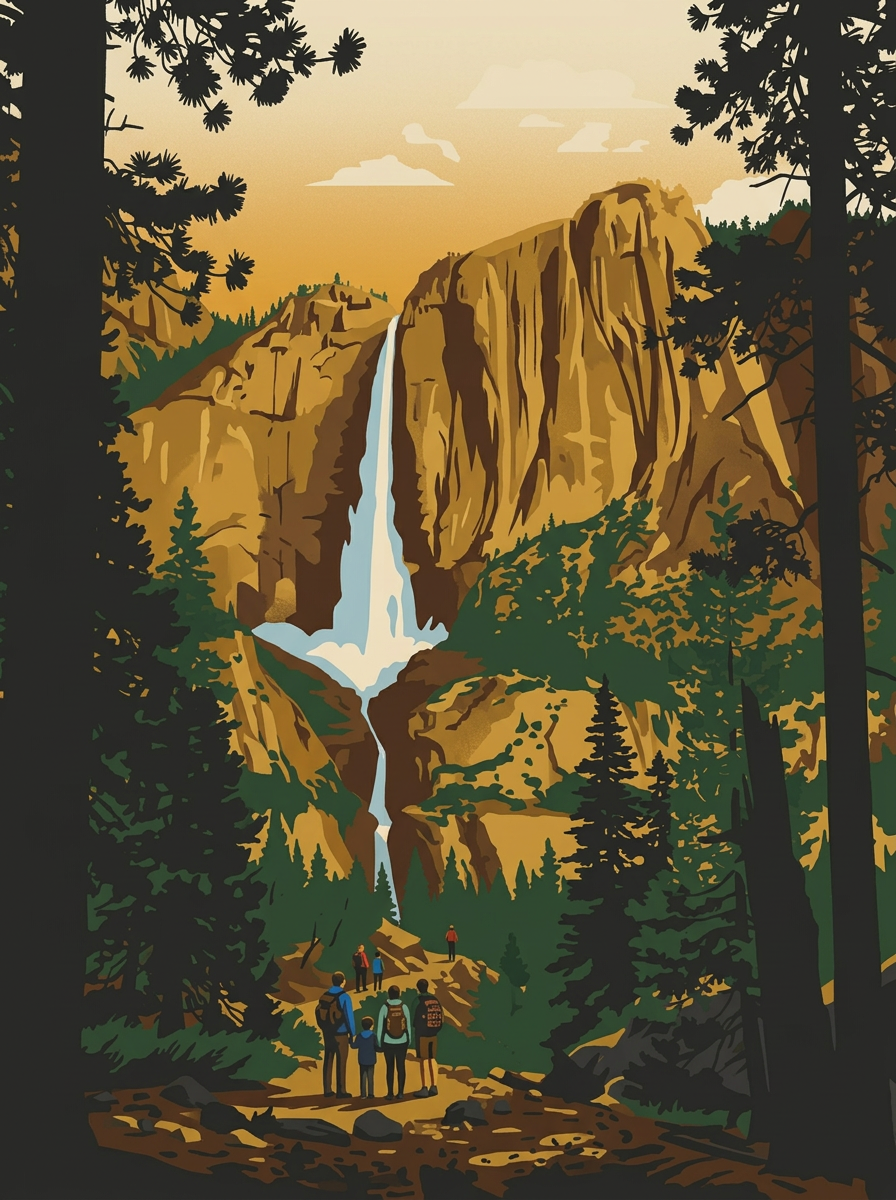 parks poster style example