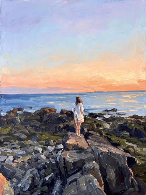 soft abstract style example
