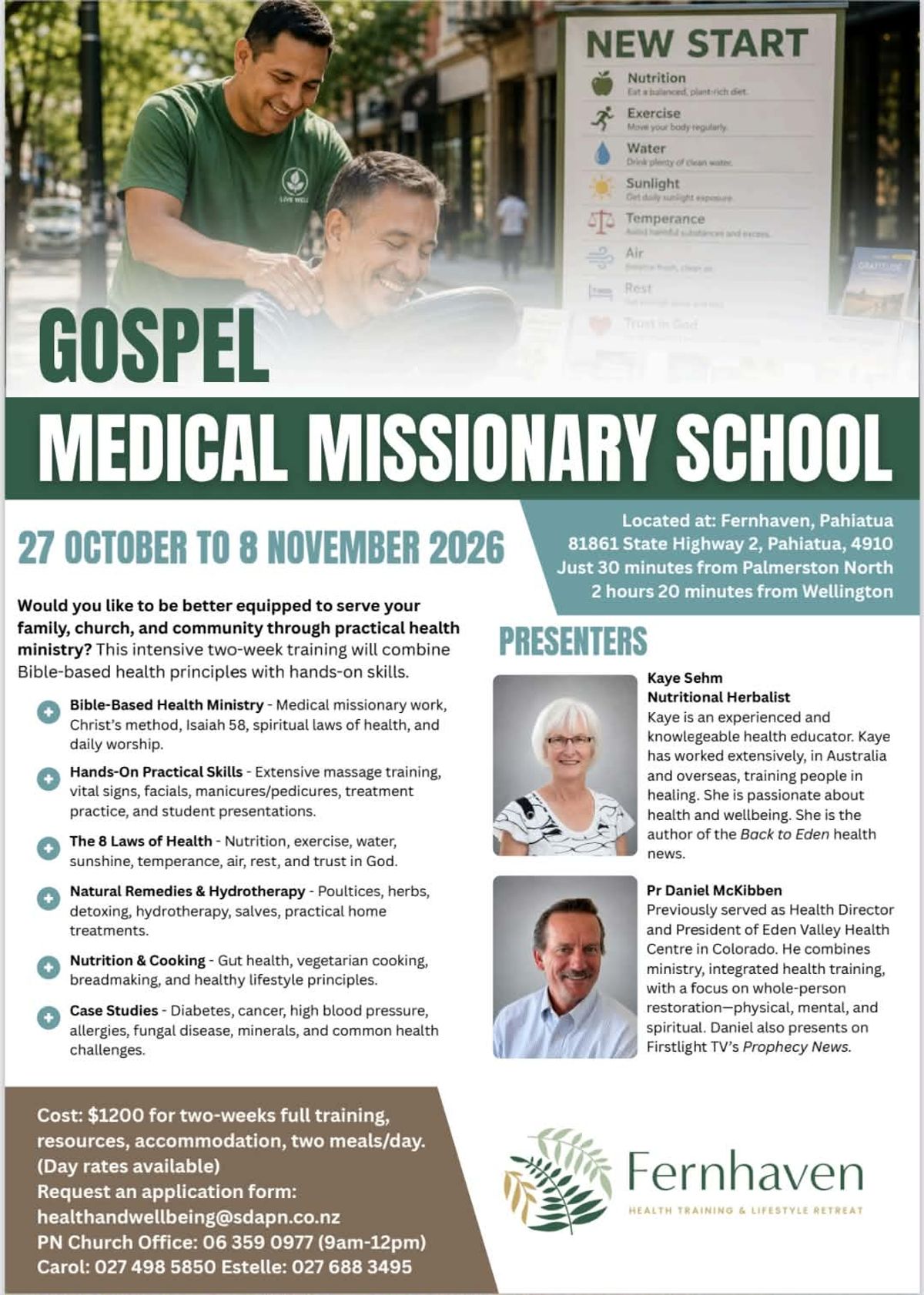 Gospel Medical Missionary School flyer