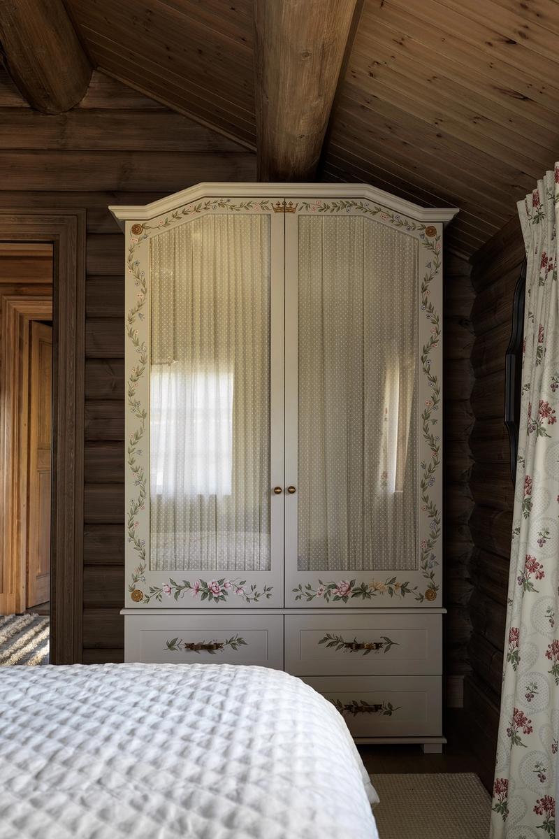 Hand painted bedroom