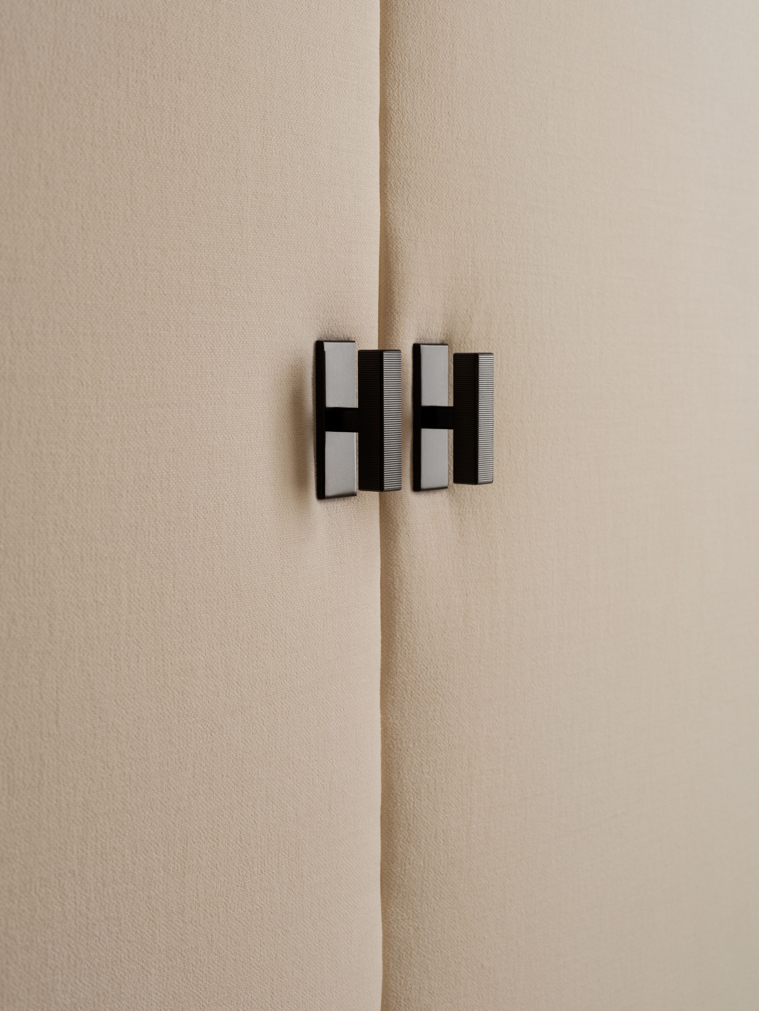 Textile covered wardrobe inspiration