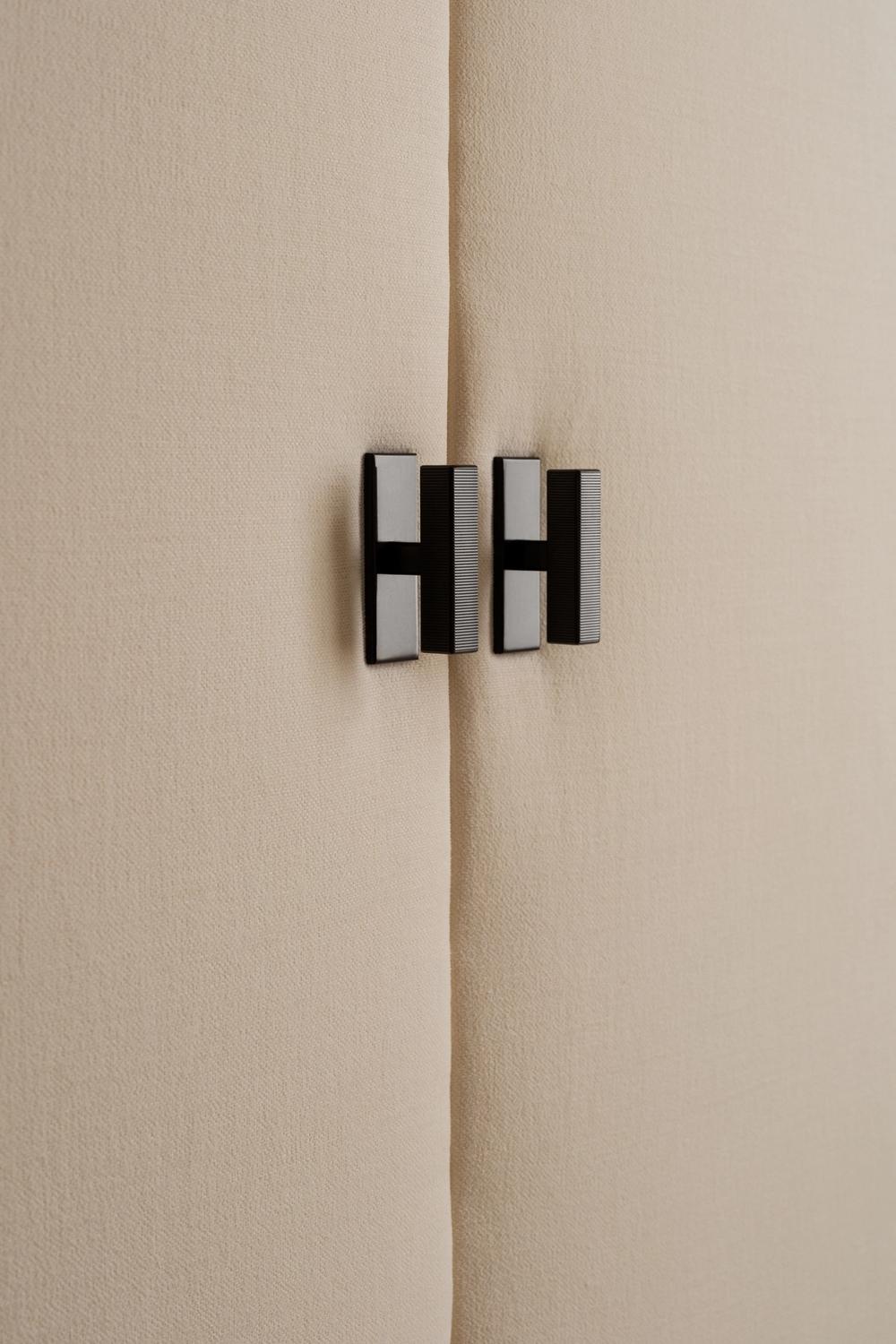 Textile covered wardrobe inspiration