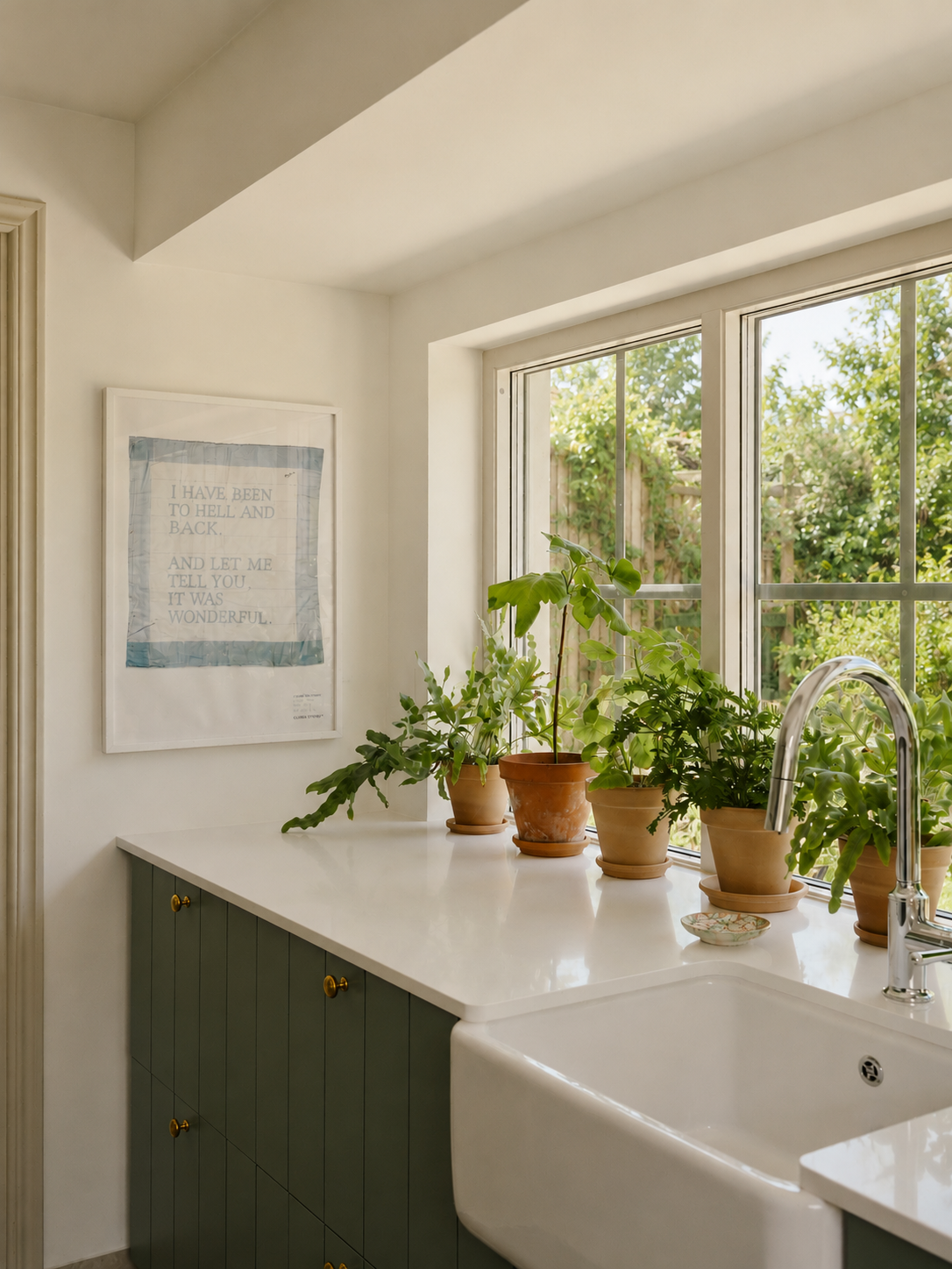 Laundry room country house