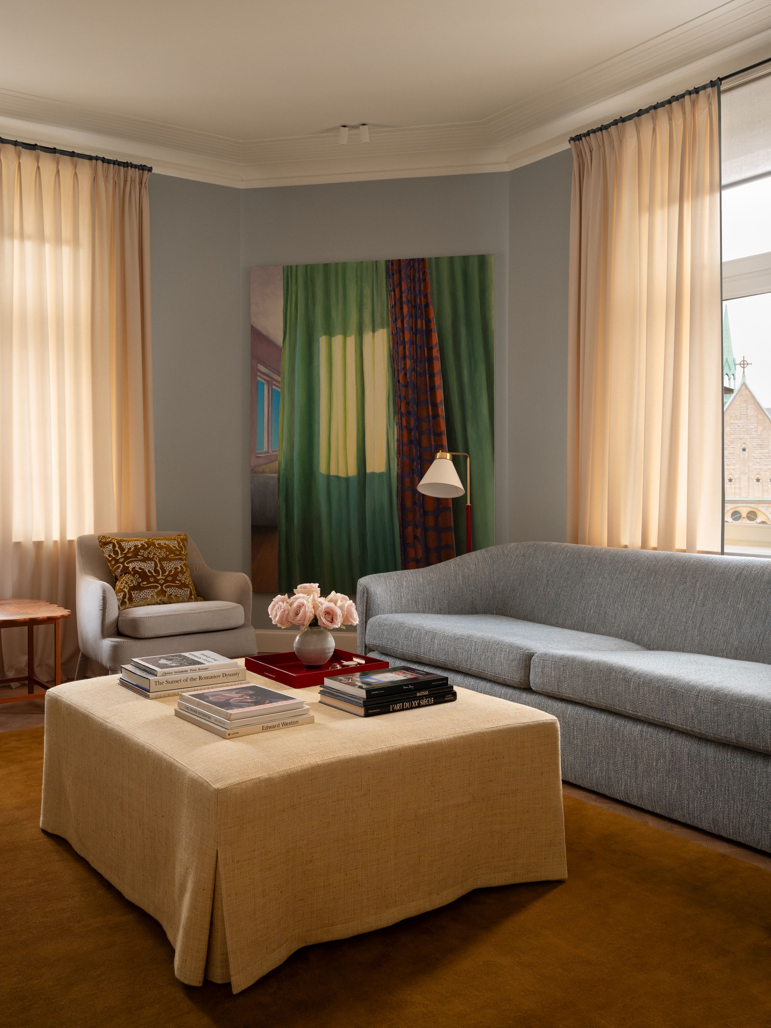 Light blue living room inspiration