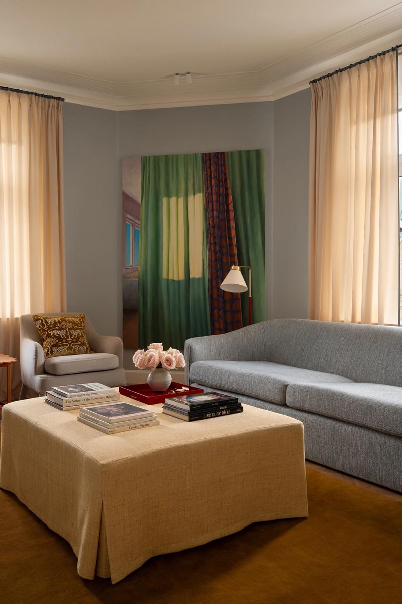 Light blue living room inspiration