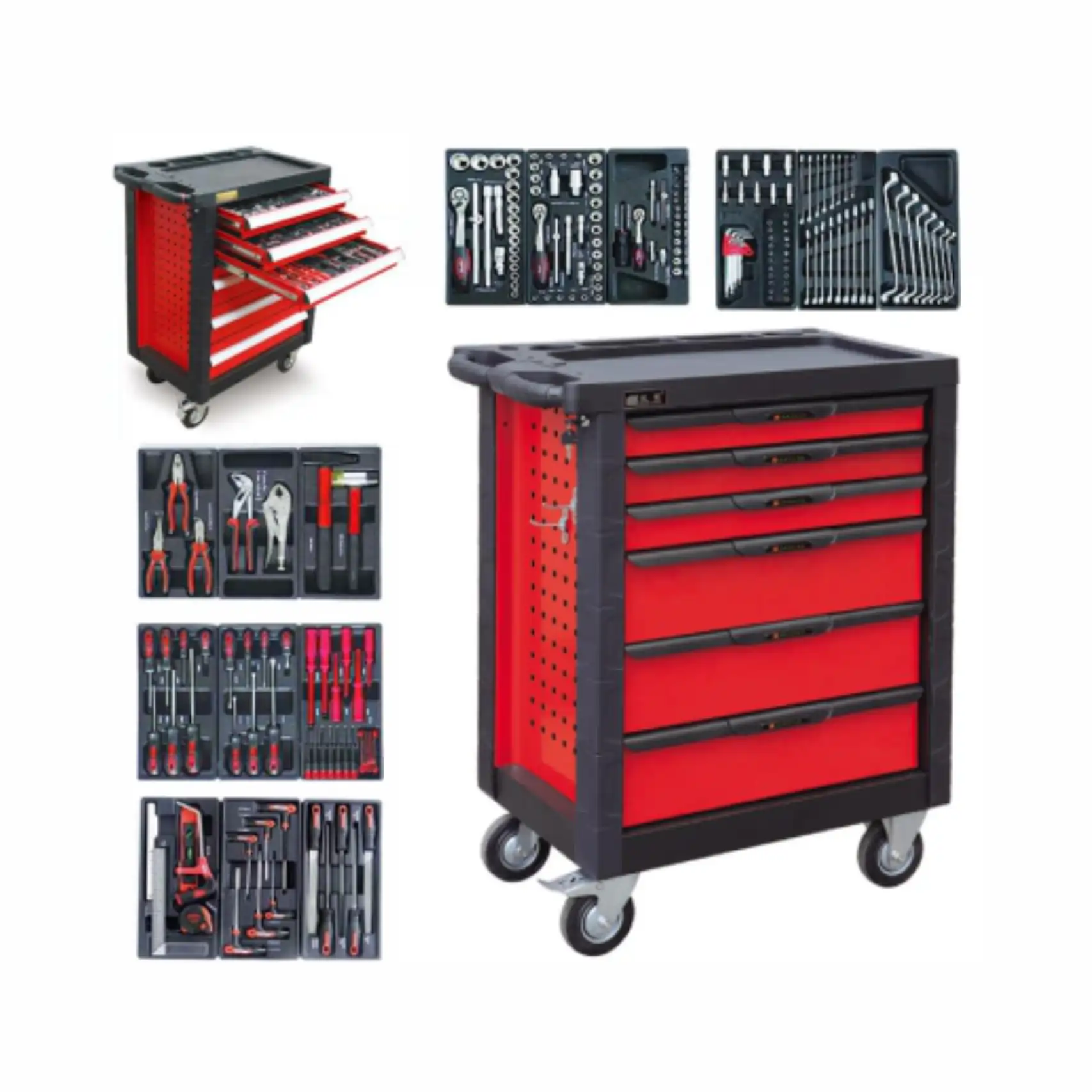 192 pcs Tool Trolley