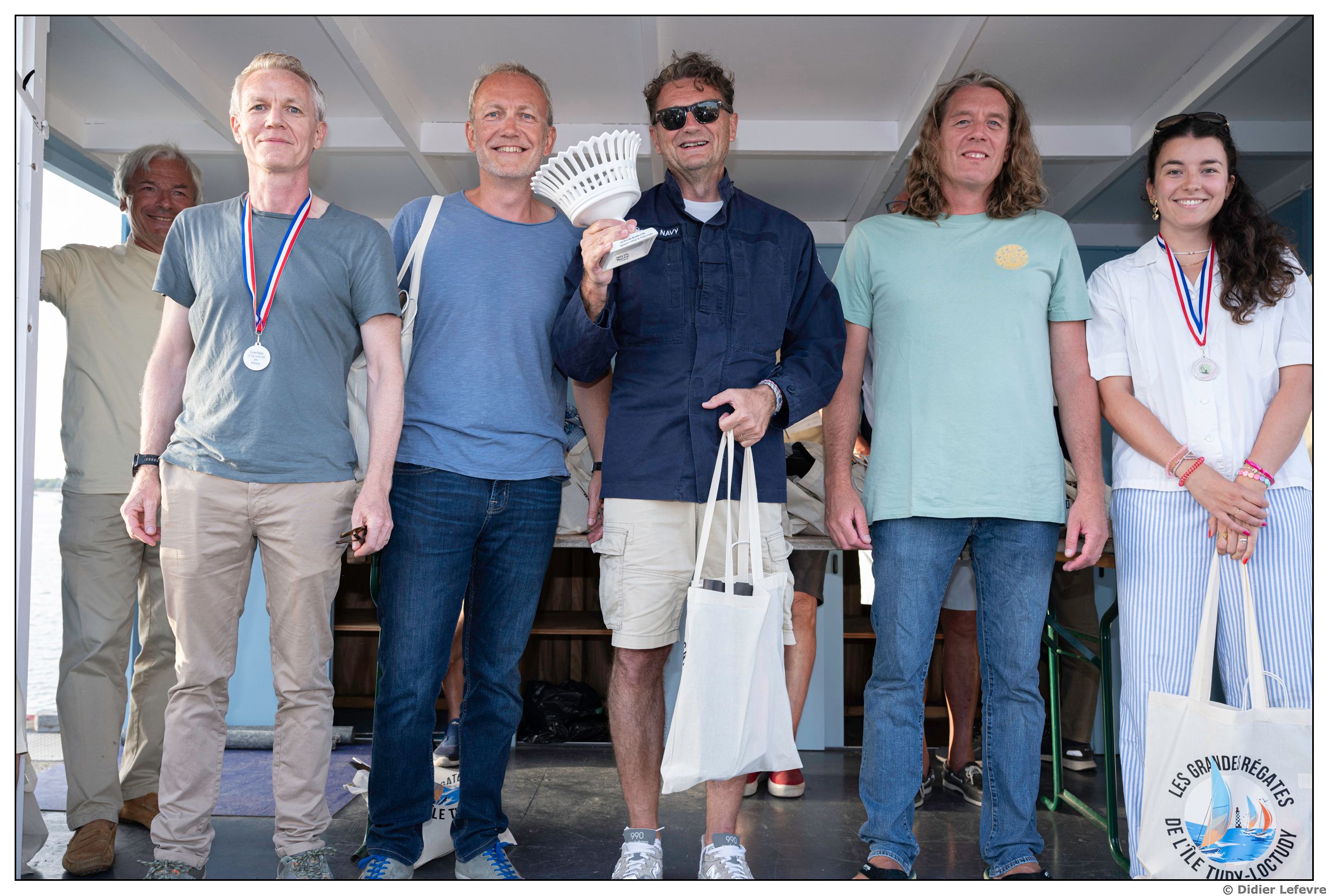 Catamarans de plus de 16 pieds : Philippe Guiard, les frères de Laubrière et François Rougier et Florence Wagner montent sur le podium de la deuxième édition