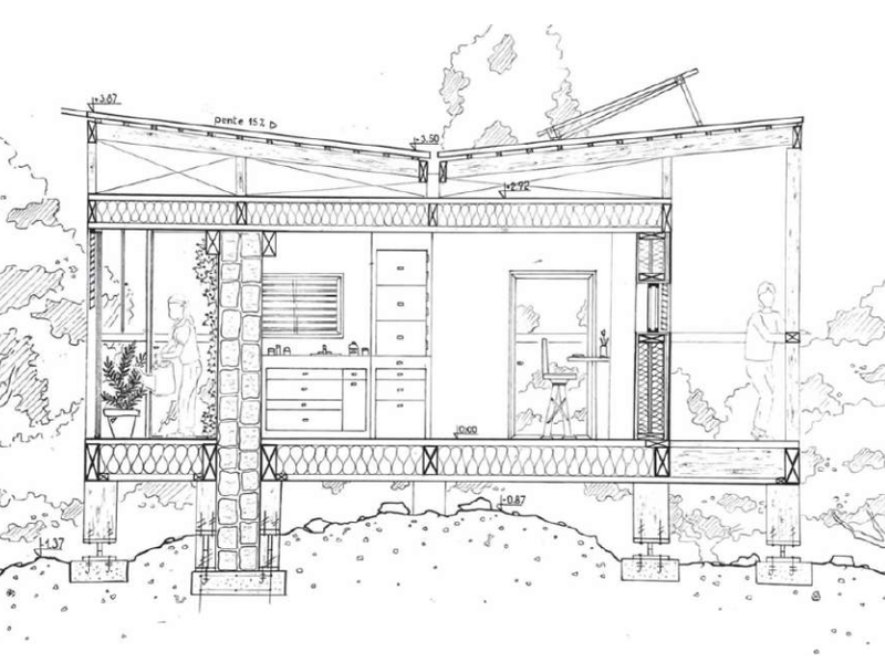 Cabanon bioclimatique