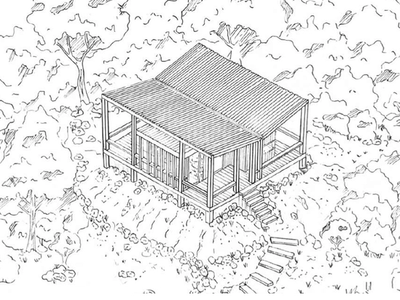 Cabanon bioclimatique