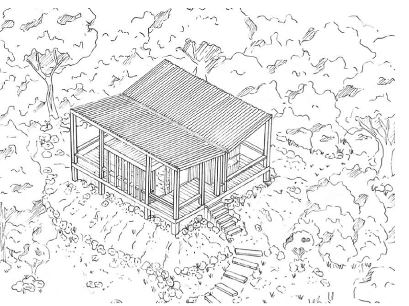 Cabanon bioclimatique