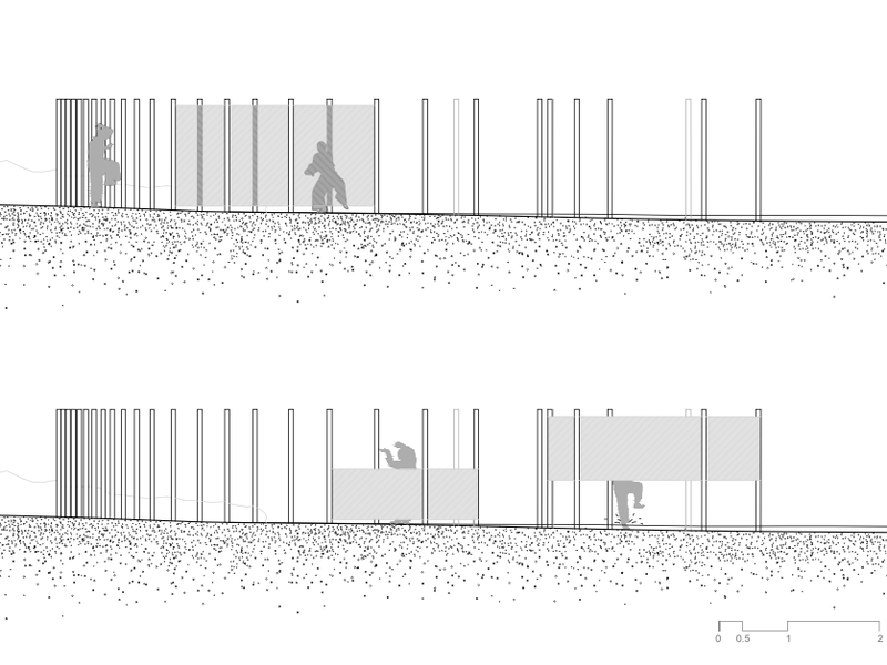 Installation éphémère