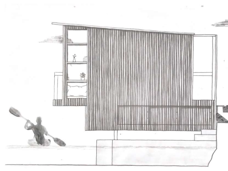 La cabane du céiste