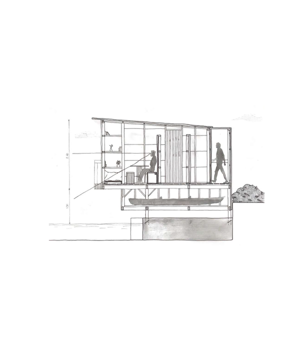 La cabane du céiste