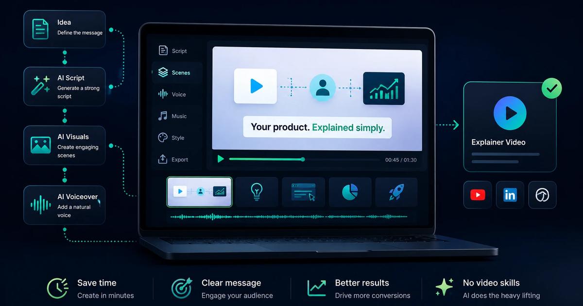 How to make explainer videos using AI