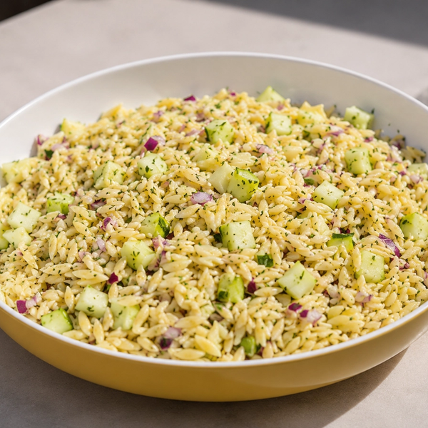 Orzo salade