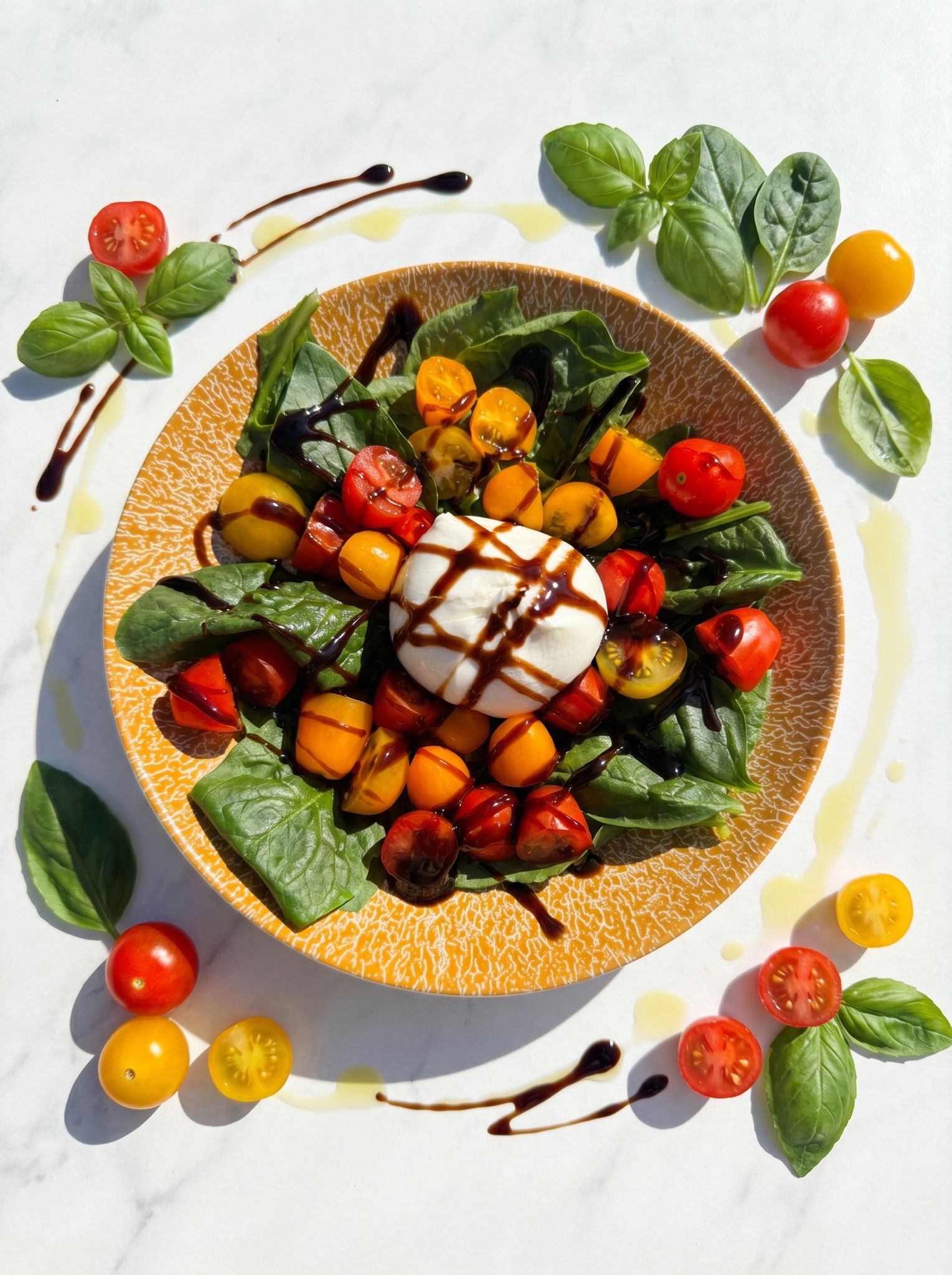 Burrata salade