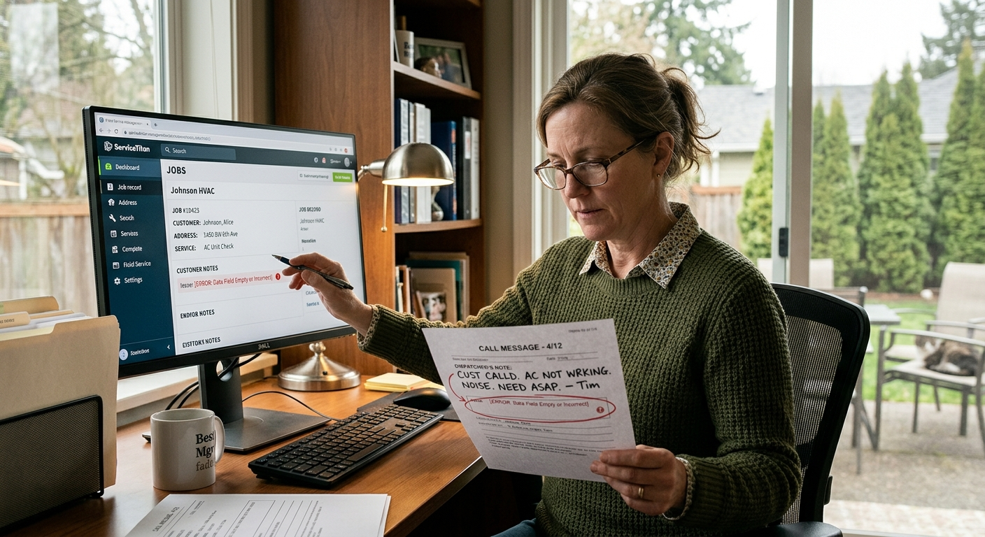 A message taken wrong costs more than the paper it's written on — it costs the job, the customer, and the truck roll that never happened. Here's how message accuracy actually plays out in home service operations.