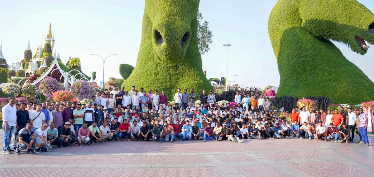 Hotpack hosts day out for 1,500 employees at Dubai Miracle Garden