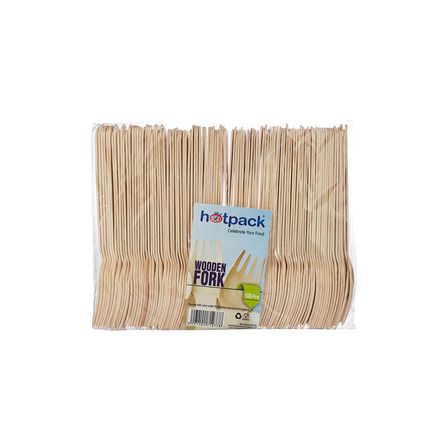 Wooden Fork 20pk