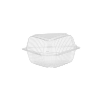 Clear Triangular Cake Container