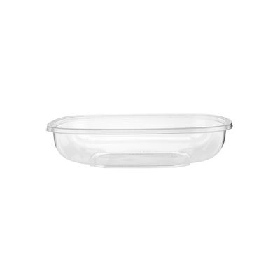 PET Clear Square Bowl 48oz (9)