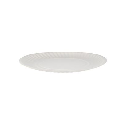 White Light Duty Paper Plate 9inch