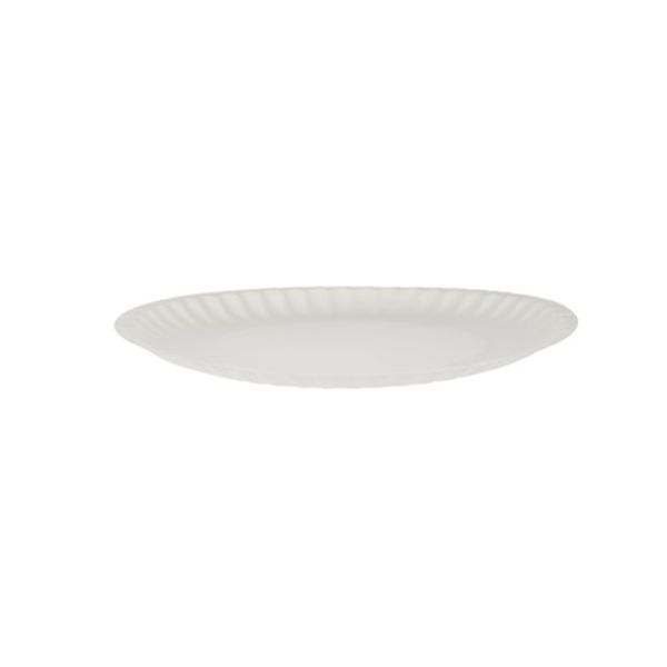 White Light Duty Paper Plate 7inch