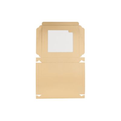 Alum/Gold Sweet Box w/Window 25*25CM