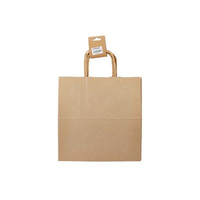كيس ورق بني بمقبض ملتوي 29X15X29 سم