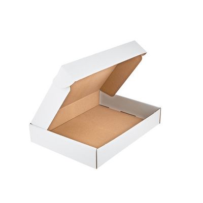 Die Cut Plain Meal Box - 350 X 260 X 60MM - 3 Ply White
