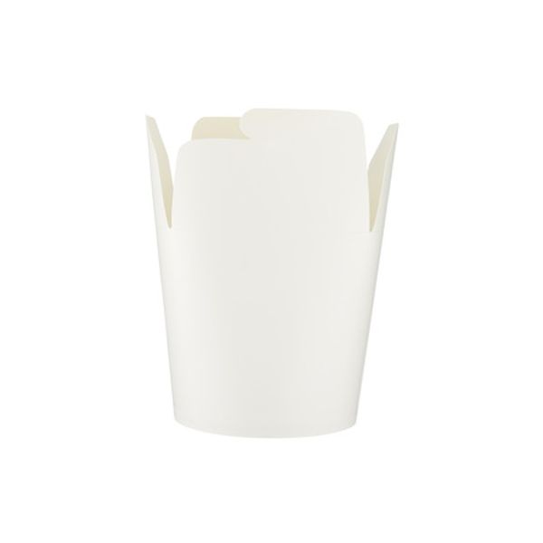 White Paper Pail Box Round 16oz