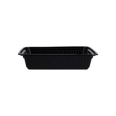 Black Base HD Rectangular Container 48oz