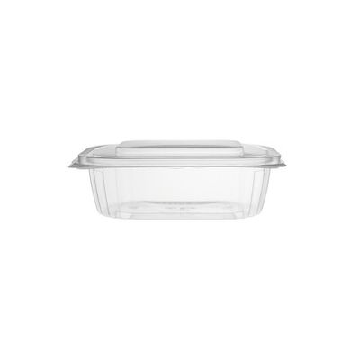 Clear PET Hinged Oval Container 240