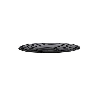 Black Base Cake Container 10" + Clear Lids