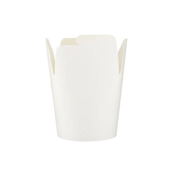White Paper Pail Box Round 32oz