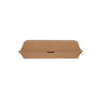 Kraft Flute Hotdog Box 208X75X70MM