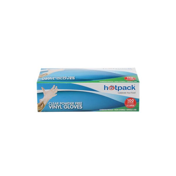 Powder Free Vinyl Gloves - XL