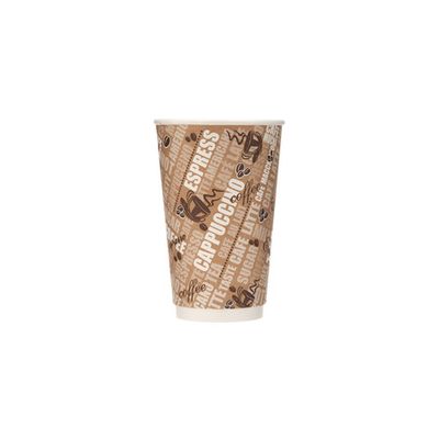 Printed Double Wall Paper Cup 16oz