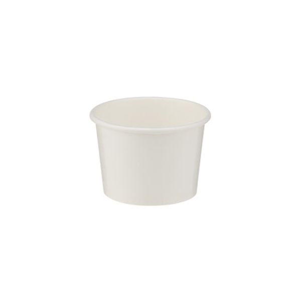 White Ice Cream Bowl 4oz