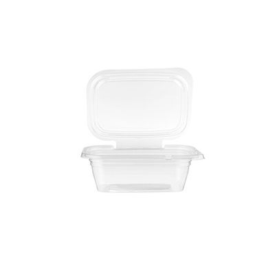 Tamper Evident Square PET Container 12oz