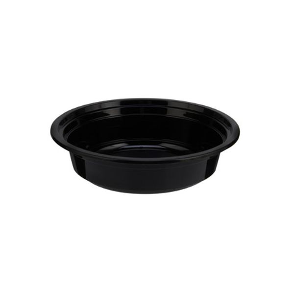 Black Base Rectangular Microwave Container 16oz + Lid