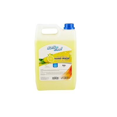 Soft N Cool Hand Wash Liquid Lemon 5LTR