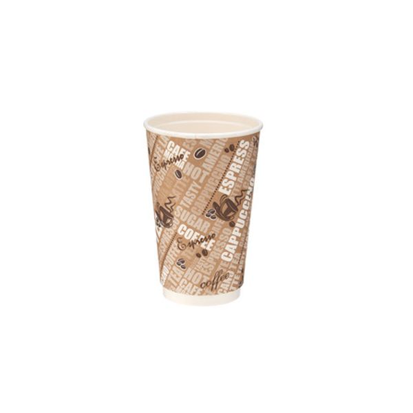 Printed Double Wall Paper Cup 16oz
