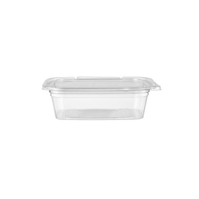 Tamper Evident Square PET Container 24oz